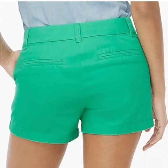 J.Crew 3.5 inch Classic Chino Short in Kelly Green Size 2 - Picture 2 of 12